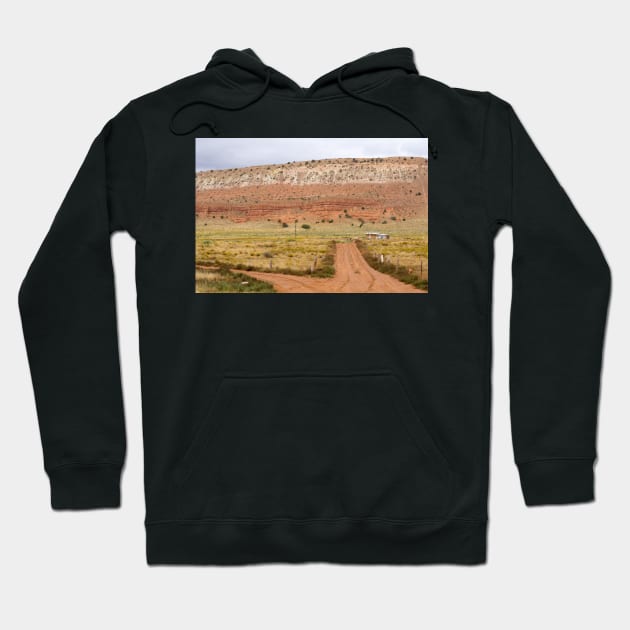 Little old house on prairie Hoodie by brians101